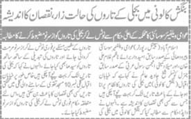 Pakistan Awami Tehreek Print Media CoverageDailly Jinnah Page 2